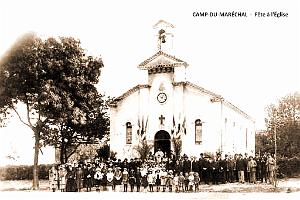 CAMP DU MARECHAL - EGLISE - FETE